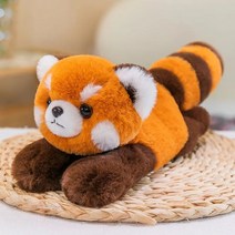 팬더 푸바오 판다 인형 너구리 봉제 팔찌 호랑이 토끼 만화 누워 있는 손목 액세서리 명절 선물, 1.HX