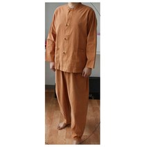 평상복 실내복 찜질복 생활한복 남녀공용 라운드넥 긴팔긴바지