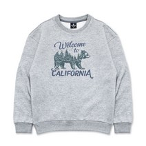 아스트로피 캘리포니아 기모 맨투맨 - 남녀공용