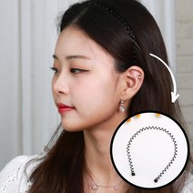 스프링머리띠 귀안아픈 축구 얇은 헤어 밴드 단발머리띠 남자헤어밴드 운동헤어밴드 얇은머리띠