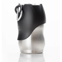 [LALEH 라레펫] 강아지 물통 ROOP 루프 초경량 휴대용 스텐 물병, 실버, S(350mL)