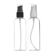 [허브스프레이샵] 플라스틱 에센스용기 모음10ml~400ml, 100ml, 투명용기 흰색캡