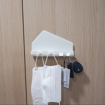 마이글로우 현관 마스크걸이 차키 보관함 열쇠 보관 정리 걸이대 선반 - 3 color, 1개, 그레이