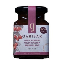 garisar 야생 로즈힙 마멀레이드 천연 아침 식사 잼 소스 220g, 6