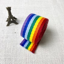 국내제작) NEW 38mm 웨이빙끈 시리즈-2, 뉴레인보우