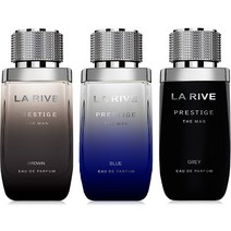 [공식수입] 라리브 프레스티지 남성 오드퍼퓸 75ml (블루 그레이 브라운) 택1, CN_프레스티지 블루 75ml