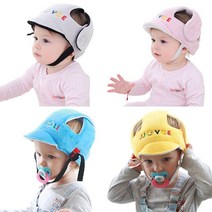 JJOVCE 유아안전모 머리보호대(6개월-8세) 500061 _ 3212039EA, 옐로우