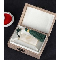 낙관 외국인선물 캘리그라피 인감도장 법인회사, 1.눈송이동석플랫탑15x15x60mm