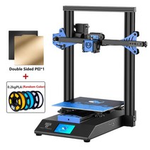 사파이어 니즈 3D프린터 펜 킹룬 V2 가정용 3d 프린팅 Twotrees 3D 프린터 BLU-3 V2 I3 듀얼 드라, 01 Blu-3 V2  Double PEI_02 EU