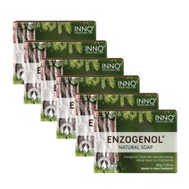 이노헬스 엔조제놀 내츄럴 비누 80g 6팩 Inno Health Enzogenol Natural Soap