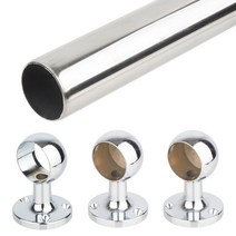 벽부형핸드레일 안전바 계단안전손잡이스텐파이프세트, 11.스텐파이프세트3840 단구38mmx86