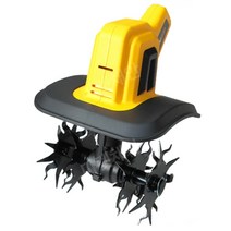 미니 경작기 마당 관리기 다목적 농업용 쟁기 경운기, 20V 2칼 + 5AH 배터리 2개