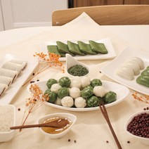 한결가치 굳지않는 떡돌이 세트 3kg, 모둠꿀떡1kg+모둠바람떡1kg+쑥앙금절편1kg, 선택안함, 1개, 1kg