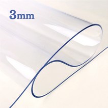 예피아 유리대용 큐매트두께3mm 투명매트, (9)   120 cm, (17)   190 cm