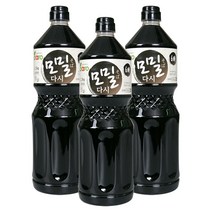 바로소스 모밀 다시 2.3kg (3병) 육수 국물 소바 메밀 소스 오뎅 어묵 냉면 6배 희석, 3개