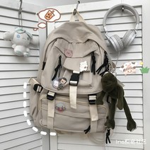 학원 가방 중학생 초등학생 여학생 INS STYLE 일본 대용량 툴링 배낭 얼짱 하라주쿠 가방 버전