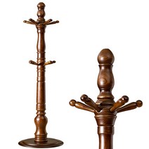 신촌가구 스탠드 원목 옷걸이 갤럭시, 1개