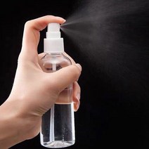 다용도 스프레이 투명 공병 탈취제 소분 용기 100ml 100ml 1개, 4개