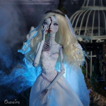 Eleni-BJD 실리콘 몬스터 하이 돌 1/4 Bebe Reborn 인형 애니메이션 완구 여아용 깜짝 선물, Freestyle Face up, Fantasy NS Nude