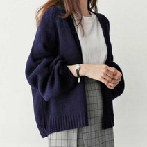 봄가을 간절기 패션 여자 오픈형 여리핏 가디건 코디