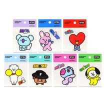 라인프렌즈 LINEFRIENDS BT21 클리어 데코 스티커2, 쿠키