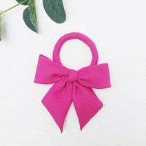 무이토린다 컬러 무지 데일리 리본끈 똥머리끈 당고머리 5color