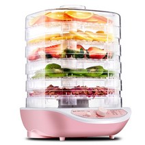 가정용 식품 건조기 고추 음식 220v 전기 말린 과일야채허브 고기 기계 탈수기애완 동물 고기 탈수 5 쟁반 스낵 공기, 우리를