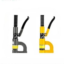 휴대용 유압프레스 펀칭기 탁상용 타공기 압착기계, 휴대용분할형+펌프+금형6개