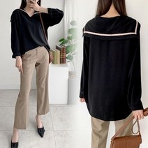 위쉬몰 DB 세라카라마리블라우스E695H109 빅사이즈