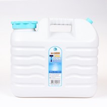 엔파워 항균 약수통 20L 낮은형/수도꼭지 물통/정수기/캠핑물통/플라스틱물통, 03. 20L 낮은형