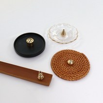 두두몰 인센스 스틱 콘 미니 홀더 트레이 챔버 황동 구리 인테리어 오브제 향피우기 향받침대 거치대, 조롱박