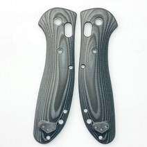 1쌍 8 색 지정 G10 저울 Benchmade 그립 에 대 한 tilian 551 접이식 칼 나이프 부품 DIY 액세서리 만들기, 02 1 Pair Black-Gray
