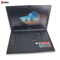 MSI i7 HQ RAM 16GB 1.2TB GTX 1060 고성능 게이밍 16인치 노트북
