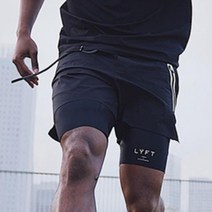 남자 헬스반바지 운동복반바지 헬스복 마라톤 런닝 스쿼트팬츠