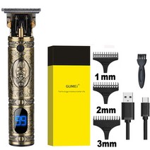 바버샵바리깡 남성 수염 코털 면도기 헤어 트리머 바버 샵 무선 헤어 커팅 머신 수염 트리머 면도기 무선 전기 면도기, 협력사, 어번