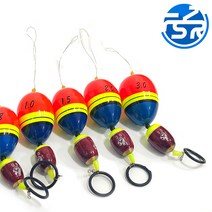 오동목 구멍찌세트 수중찌 원터치 바다 찌낚시채비, 1개, 3B호