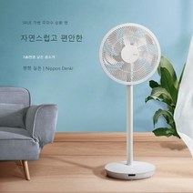 일본 SRUE Nishimatsu 사일런트 가정용 선풍기 랜딩 원격 제어, 프리