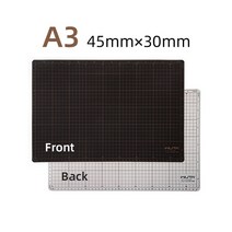 WUTA-새로운 패브릭 커팅 매트 가죽 보드 A1 A2 A3 A4 A5 전문가용 자기 회복 품질 양면 공예 도구 세트, 01 A3-1pcs, 01 A3-1pcs