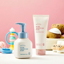 비욘드 퓨어 모이스처 베이비 마일드 버블 워시+스무딩 로션, 없음, 단일수량