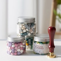 [일오삼유통] 스템프잉크 회전식경조인8단 편지실링스탬프 편지소품 스탬프 사무용스탬프, 혹★ 실링왁스 초대장 편지 도장만들기 (실링왁스믹스보틀, 혹★ 애쉬화이트