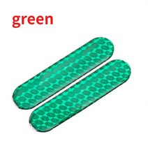 자동차경보기 양방향경보기 경보기싸이렌 로그인 야간 램프 데칼 알람 경고 테이프 도어 스티커 안전 마크, 03 2PCS