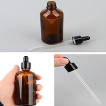 100ml 앰플공병 갈색 스포이드병 용기 아로마 화장품 유리