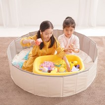 [라호] 접이식 놀이매트 크림베이지[L], 라호 놀이매트 크림베이지 L