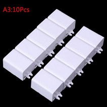 정션박스 배관연결 스위치박스 케이블커넥터 1 pc5 pcs10 pcs 653822mm 방수 플라스틱 전자 인클로저 프로젝트 상자 블랙 커넥터 와이어 접합, 10pcs