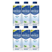 매일 바이오 드링킹 플레인 750ml 6개, 매일 바이오 드링킹 플레인 750ml, 6개