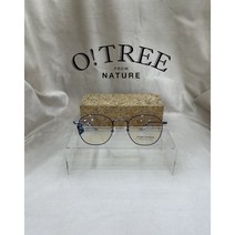100%정품 천연소재안경 오트리 O!TREE 코르크소재 BORBA col.3 다크블루&실버컬러 오트리안경 가벼운안경 알러지無 하우스브랜드안경 국내생산 초경량안경