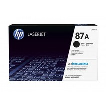 HP Laserjet Pro M501n 정품토너 검정 CF287A 9 000매 NO.87A 사용 가능기종 M501dn M506n M506dn M506x, 1개