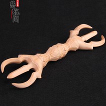 공예품 복숭아나무 금강저 소품 목조 휴대 흔들리는 추 개라지사이즈 불구 가구 인테리어, 선택하세요