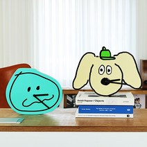 귀여운 무소음 캐릭터 인테리어 벽시계 로마네 모나구스타 유아 어린이 교육용 집들이선물 답례품, 찰리