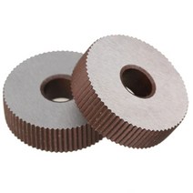 2개 고속 강철 0.6mm/0.8mm/1.0mm/1.2mm/1.5mm/1.8mm/2.0mm 피치 공구 스트레이트/대각선 거친 널 휠 널링, 01 Straight lines_08 2.0mm